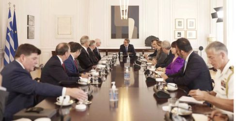 Κυριάκος Μητσοτάκης σε βουλευτές των ΗΠΑ: “Απαράδεκτο να αμφισβητεί την κυριαρχία μας η Τουρκία”
