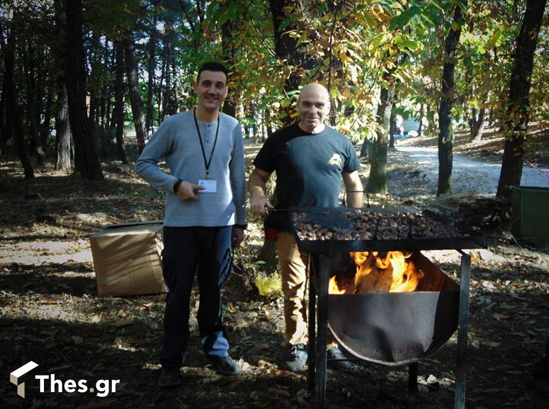 Γιορτή κάστανου στο καστανόδασος Παλαιοχωρίου Δήμος Παγγαίου Παγγαίο κάστανα
