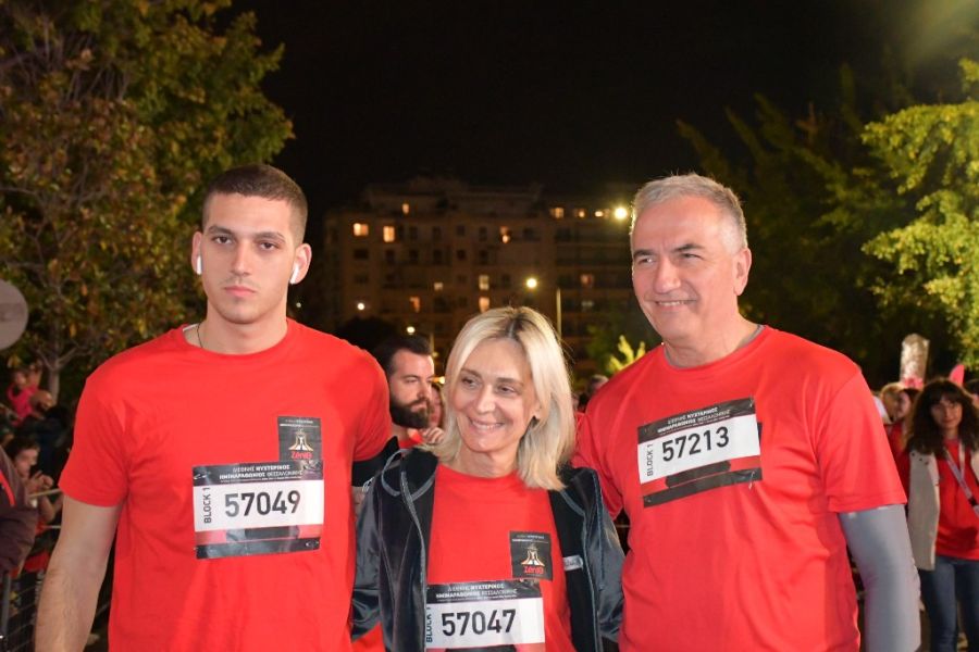 νυχτερινός ημιμαραθωνιος Θεσσαλονίκης Καλαφάτης