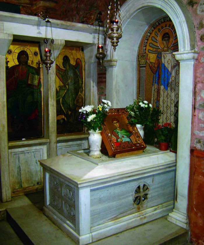 παρεκκλήσι Αγίου Δημητρίου κρύπτη ναός Θεσσαλονίκη