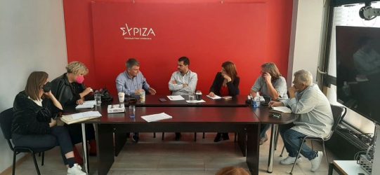 Θεσσαλονίκη: Κλιμάκιο του ΣΥΡΙΖΑ συναντήθηκε με απεργούς της “Μαλαματίνα”