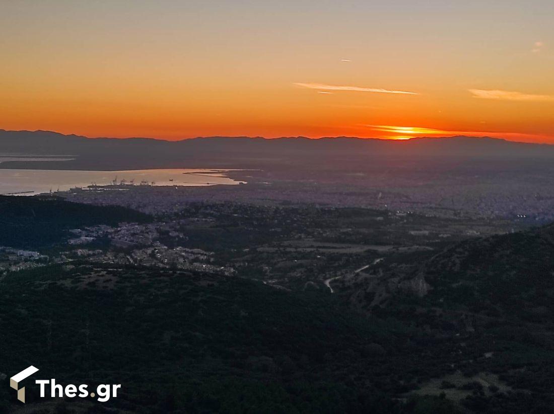 Θεσσαλονίκη υπέροχη θέα Φίλυρο