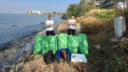 The Cleaningans: Καθάρισαν την ακτογραμμή στα όρια των δήμων Θεσσαλονίκης και Καλαμαριάς (ΦΩΤΟ)