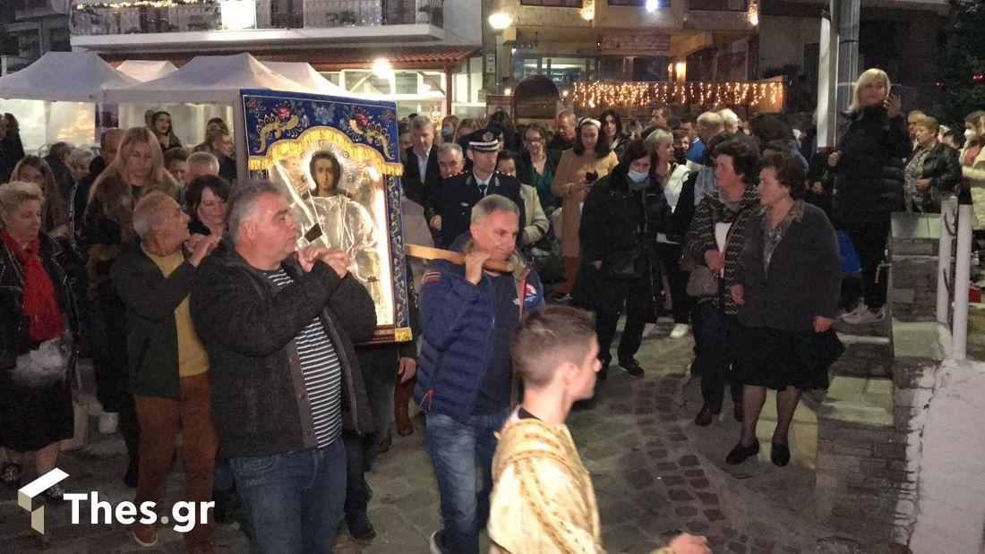 Ταξιάρχης Χαλκιδική γιορτή πανήγυρη περιφορά εικόνας
