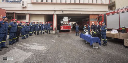 ΠΕΔΚΜ: Δωρεά εξοπλισμού στη Διοίκηση Πυροσβεστικών Υπηρεσιών Θεσσαλονίκης (ΦΩΤΟ)