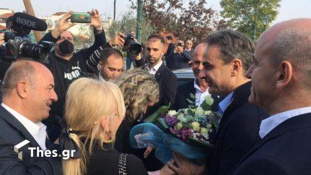 Στην Πιερία ο πρωθυπουργός Κυριάκος Μητσοτάκης (ΦΩΤΟ)