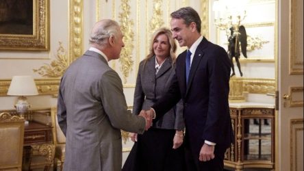Με τον βασιλιά Κάρολο συναντήθηκε ο Κυριάκος Μητσοτάκης (ΦΩΤΟ)
