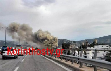 Υπό έλεγχο η φωτιά σε εργοστάσιο αποβλήτων στον Ασπρόπυργο