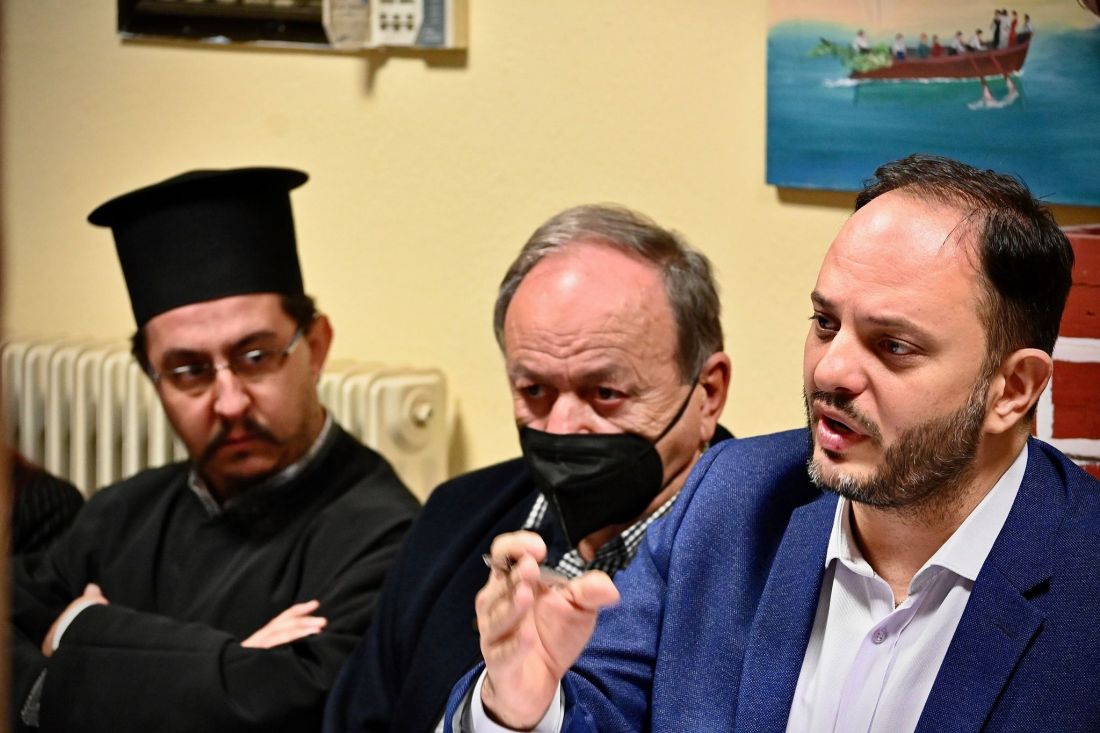 Ο δήμαρχος Καλαμαριάς πραγματοποίησε συνάντηση με τους πολίτες
