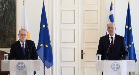 Δένδιας: “Η επίλυση του κυπριακού αποτελεί ύψιστη προτεραιότητα της ελληνικής εξωτερικής πολιτικής”