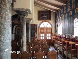 Ιερός Ναός Παμμεγίστων Ταξιαρχών Ανω Πόλη Θεσσαλονίκη εσωτερικός χώρος Ναός εκκλησία