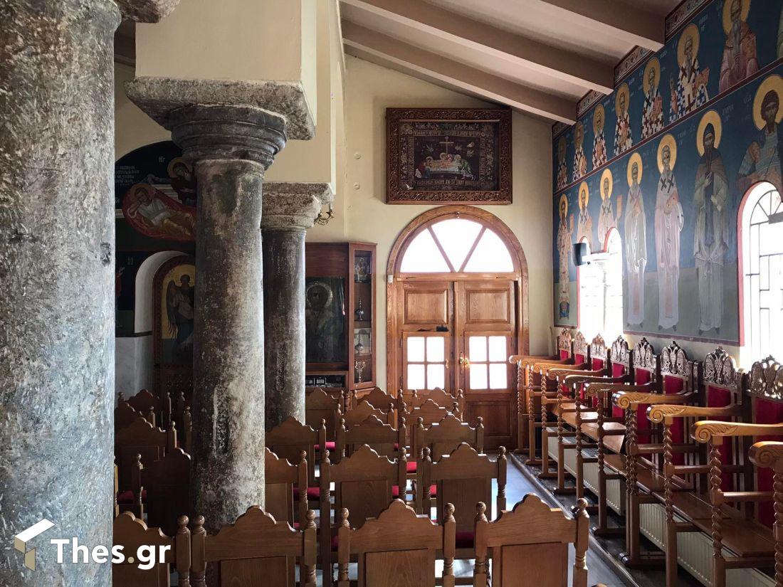 Ιερός Ναός Παμμεγίστων Ταξιαρχών Ανω Πόλη Θεσσαλονίκη εσωτερικός χώρος Ναός εκκλησία