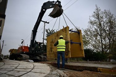Δήμος Καλαμαριάς: Ο Φοίνικας θωρακίζεται με το πρώτο αντιπλημμυρικό έργο (ΦΩΤΟ)