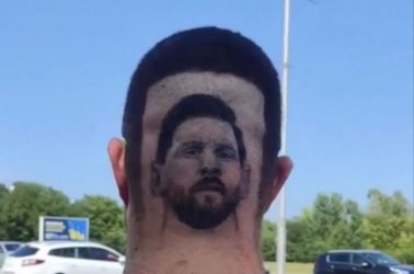 Θαυμαστής του Μέσι σχημάτισε την προσωπογραφία του στο κούρεμα του (ΦΩΤΟ & ΒΙΝΤΕΟ)