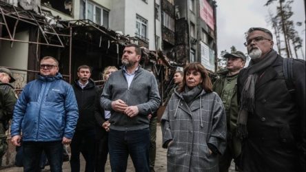 Σακελλαροπούλου: “Οι Ουκρανοί είναι πεπεισμένοι ότι ο εχθρός έχει ήδη ηττηθεί”