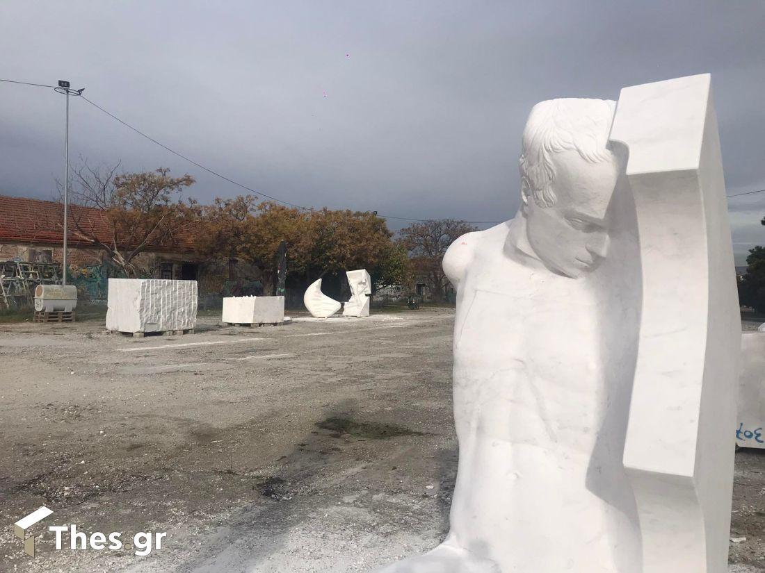 Διεθνές Συμπόσιο Μαρμαρογλυπτικής πρώην στρατόπεδο Κόδρα Καλαμαριά