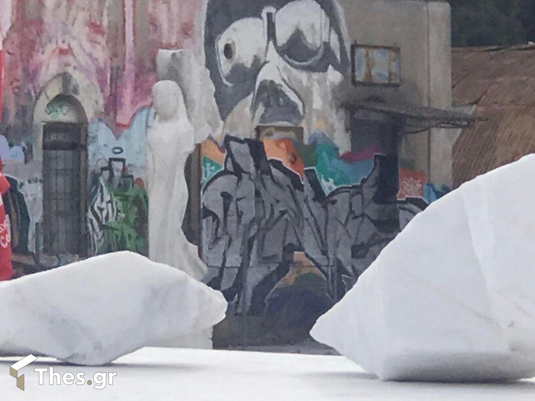Διεθνές Συμπόσιο Μαρμαρογλυπτικής πρώην στρατόπεδο Κόδρα Καλαμαριά