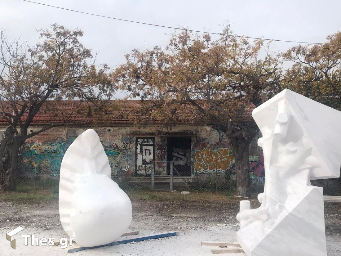 Διεθνές Συμπόσιο Μαρμαρογλυπτικής πρώην στρατόπεδο Κόδρα Καλαμαριά