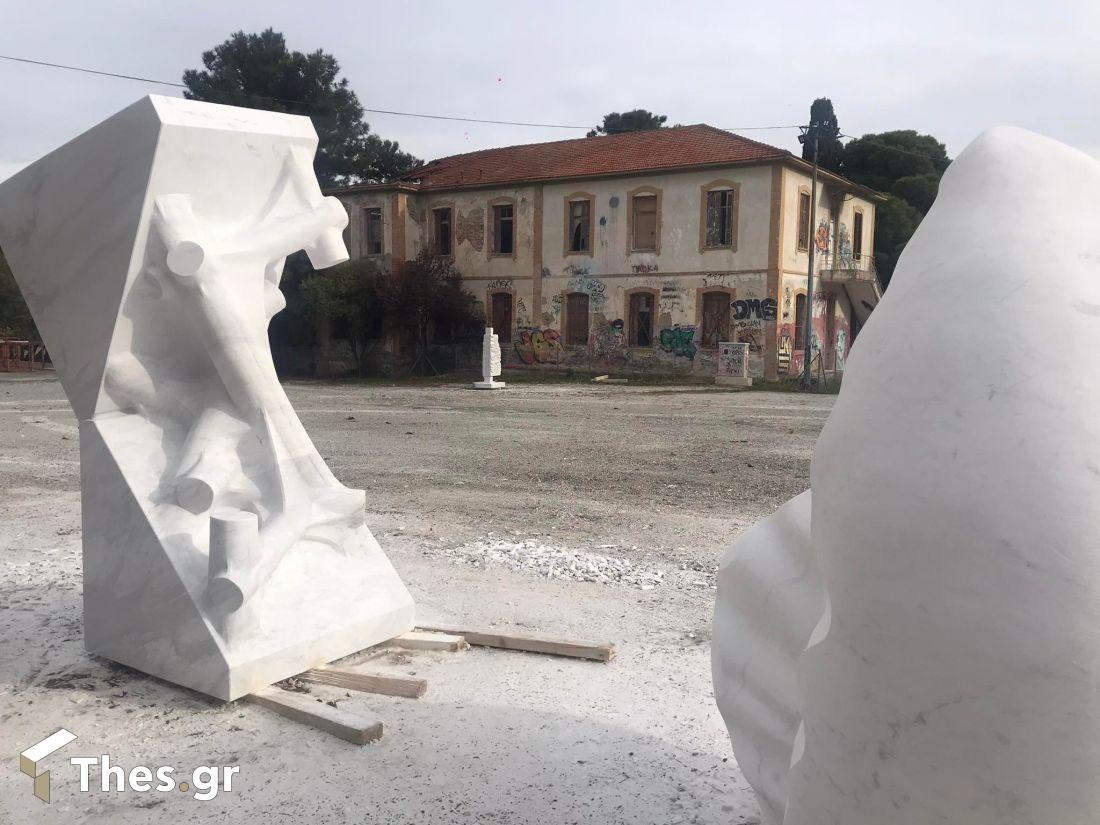 Διεθνές Συμπόσιο Μαρμαρογλυπτικής πρώην στρατόπεδο Κόδρα Καλαμαριά