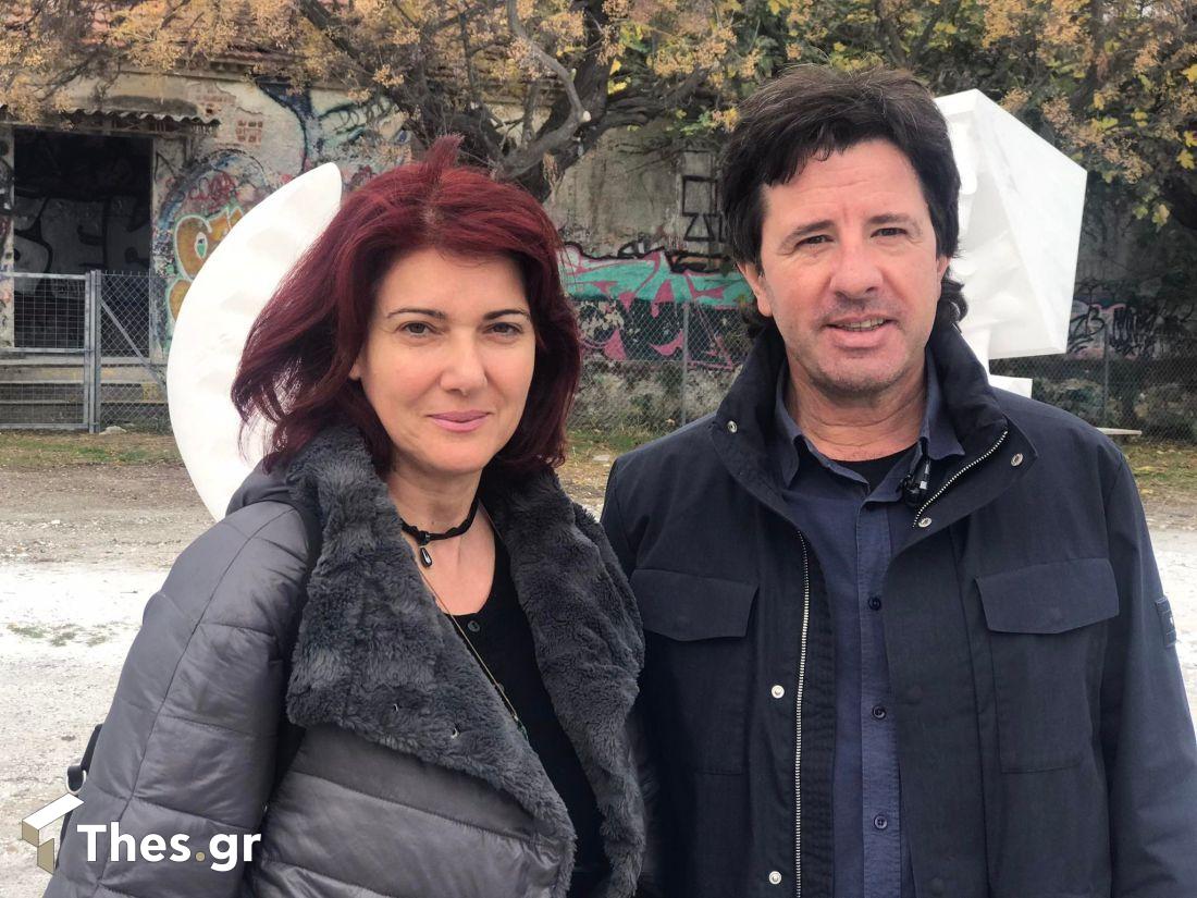 Διεθνές Συμπόσιο Μαρμαρογλυπτικής πρώην στρατόπεδο Κόδρα Καλαμαριά αντιδήμαρχος