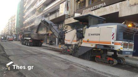 Θεσσαλονίκη: Εργασίες ασφαλτόστρωσης αύριο (21/11) στην οδό Παύλου Μελά