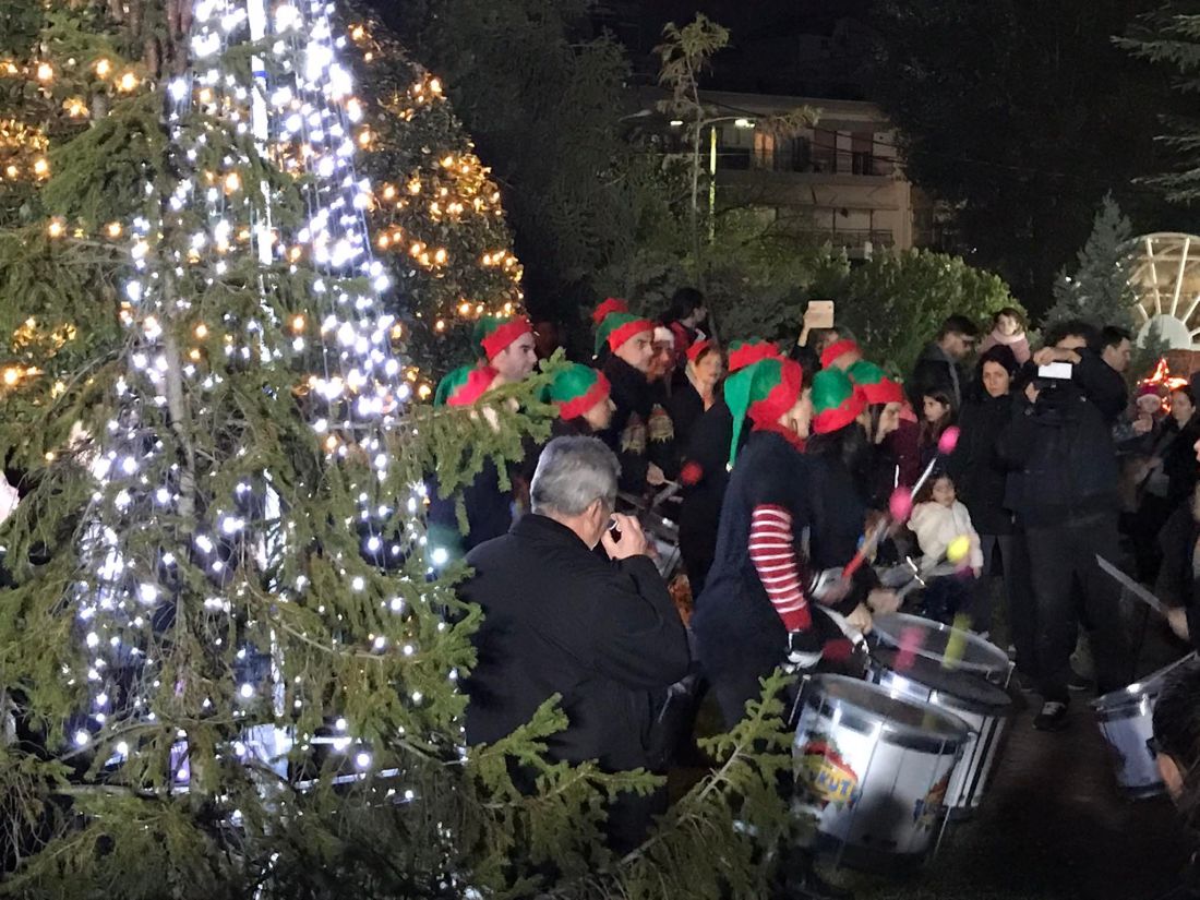 άναμμα δέντρου Βοτανικός Κήπος Σταυρούπολης