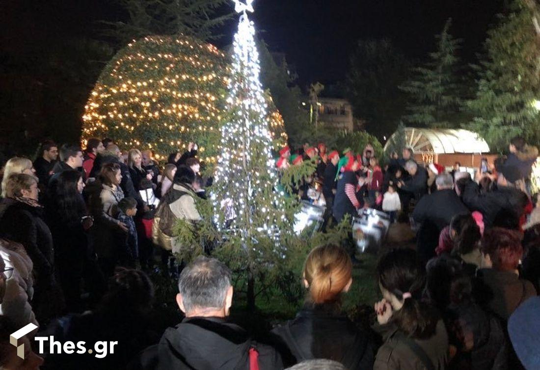 άναμμα δέντρου Βοτανικός Κήπος Σταυρούπολης