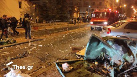 Θεσσαλονίκη: Τραυματίστηκε αστυνομικός από τα επεισόδια – Τουλάχιστον 15 προσαγωγές