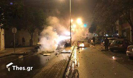 Θεσσαλονίκη: Η ανακοίνωση της ΕΛΑΣ για τα επεισόδια – Δύο τραυματίες αστυνομικοί και 16 προσαγωγές