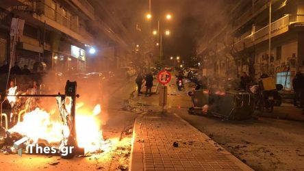 Αγρια επεισόδια στο κέντρο της Θεσσαλονίκης (ΒΙΝΤΕΟ & ΦΩΤΟ)