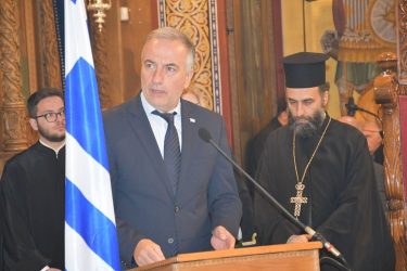 Καλαφάτης: «Είναι απόφαση μας να αποκρούσουμε κάθε αμφισβήτηση της κυριαρχίας και των κυριαρχικών μας δικαιωμάτων» (ΦΩΤΟ)