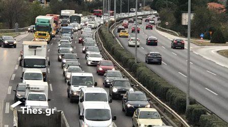 Θεσσαλονίκη: Ουρές τα αυτοκίνητα στο κέντρο και τον Περιφερειακό