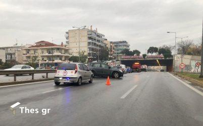 Θεσσαλονίκη: Καραμπόλα πέντε οχημάτων στην Κωνσταντίνου Καραμανλή
