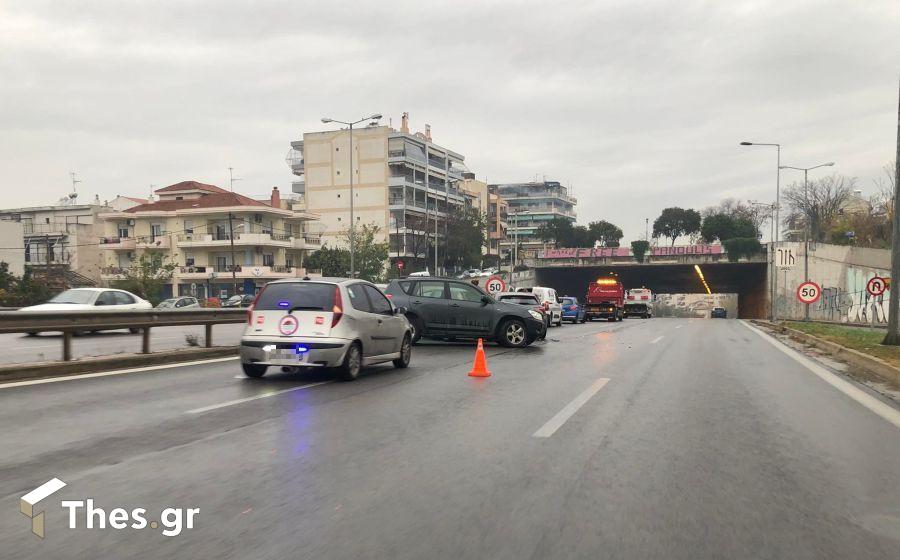 τροχαίο ατύχημα στη Θεσσαλονίκη 