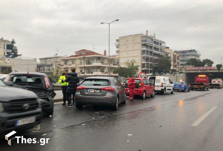 τροχαίο ατύχημα στη Θεσσαλονίκη