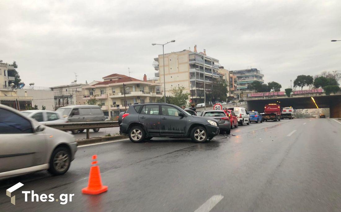 τροχαίο ατύχημα στη Θεσσαλονίκη