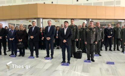 Θεσσαλονίκη: Στην τελετή εγκαινίων του έργου Ενεργειακής Αναβάθμισης του ΓΣΝΕ 424 ο Νίκος Χαρδαλιάς (ΦΩΤΟ)