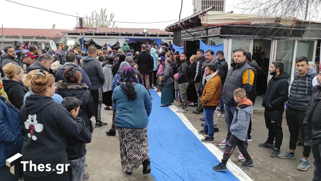 Οικισμός Αγία Σοφία Ρομά Θεσσαλονίκη σπίτι 16χρονου κομβόι