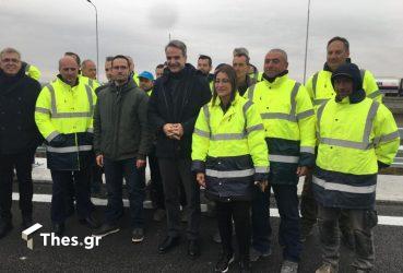 Παρουσία Μητσοτάκη παραδόθηκε η γέφυρα του Αλιάκμονα (ΦΩΤΟ)