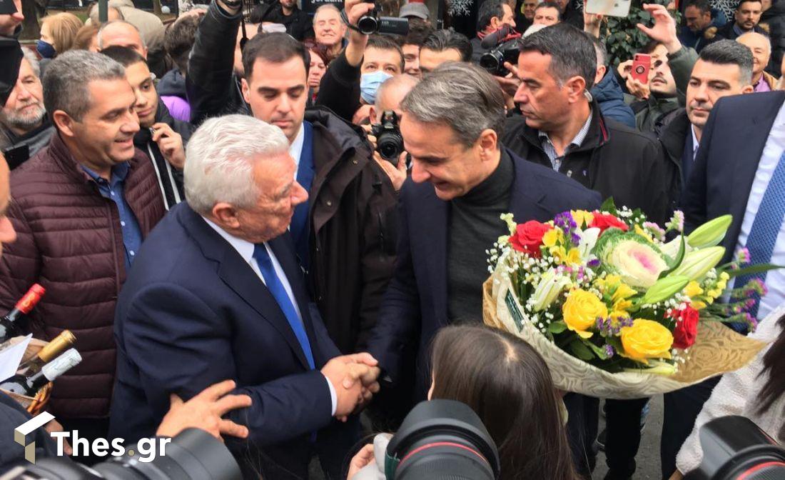 Κυριάκος Μητσοτάκης Αλέξανδρεια Ημαθία επίσκεψη πρωθυπουργός