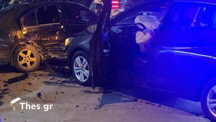 Θεσσαλονίκη: Τροχαίο στο κέντρο – Συγκρούστηκαν δύο αυτοκίνητα
