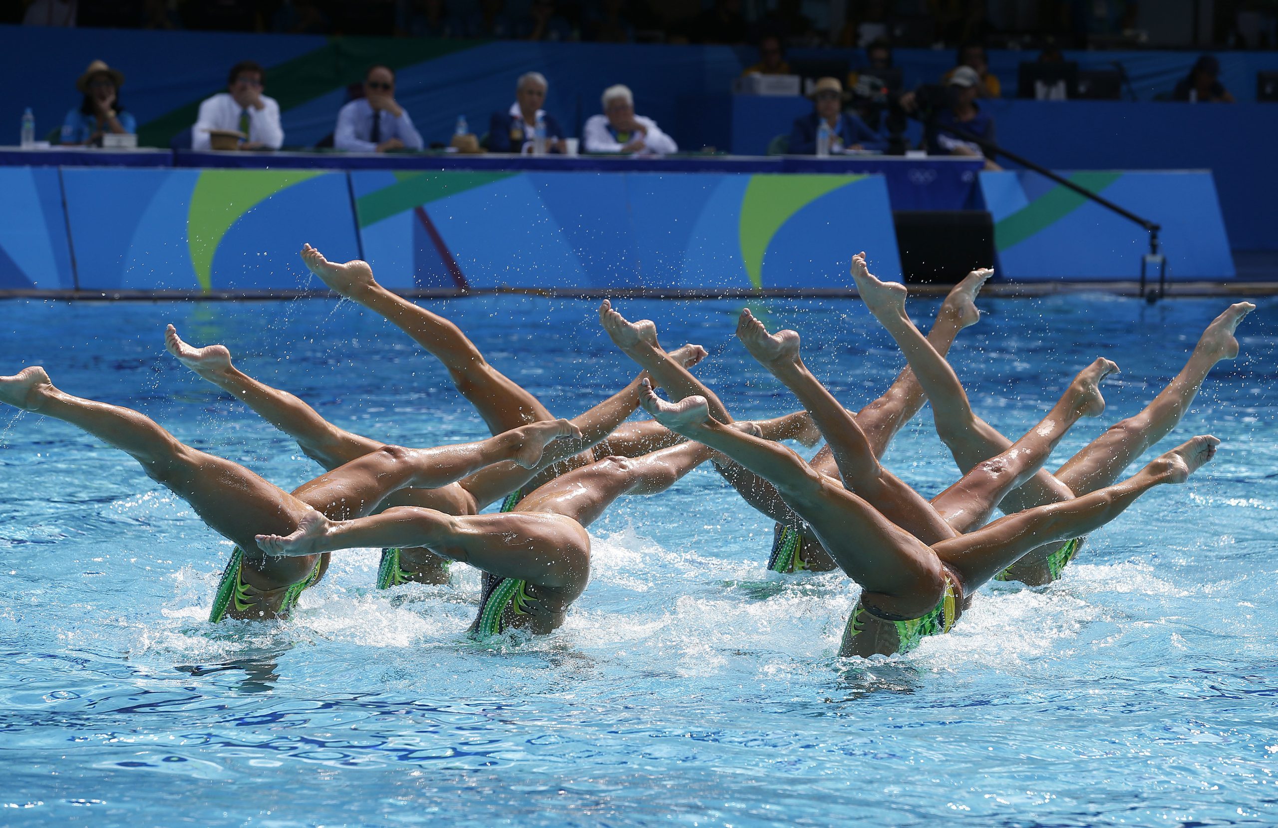 Ολυμπιακοί αγώνες συγχρονισμένη κολύμβηση