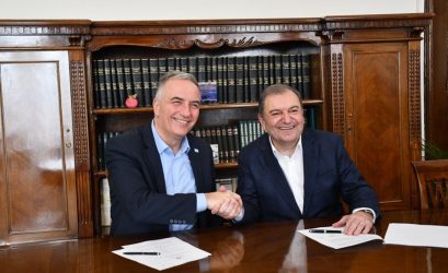 Καλαφάτης: “Κάναμε το πρώτο βήμα για τη διασύνδεση του περιαστικού δάσους με τη Θεσσαλονίκη” (ΦΩΤΟ)
