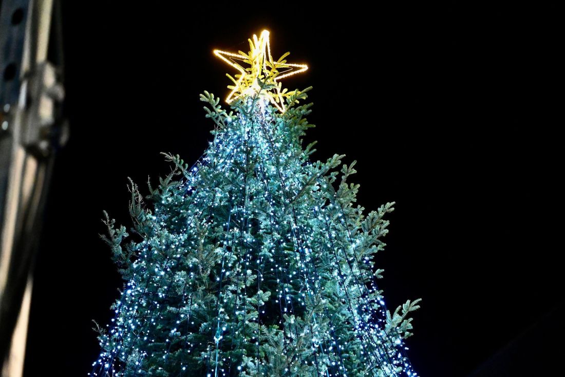 Καλαμαριά φωταγώγηση χριστουγεννιάτικου δέντρου