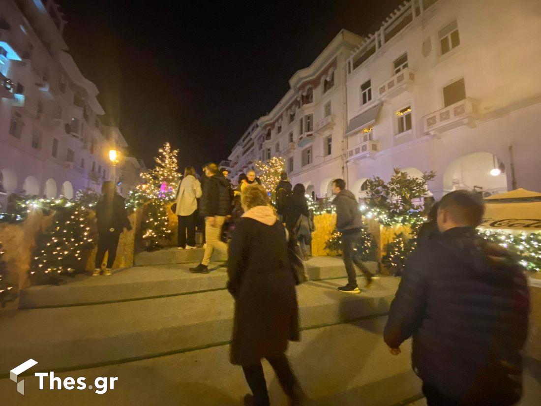 Θεσσαλονίκη εξέδρα πλατεία Αριστοτέλους