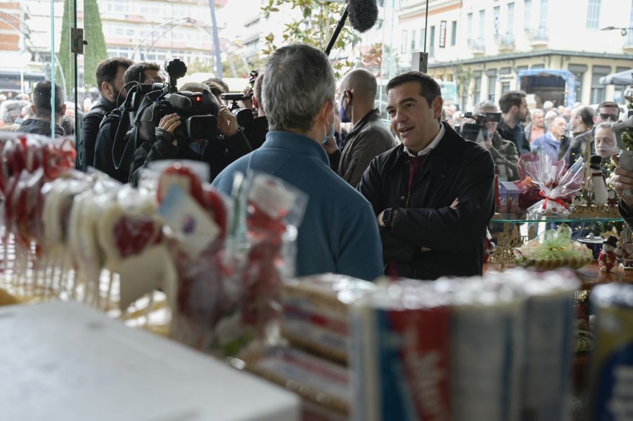 Τσίπρας επίσκεψη στην Λαμία 