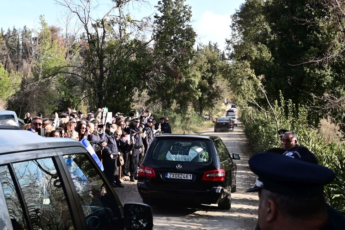 τέως βασιλιάς Κωνσταντίνος κηδεία Τατόι