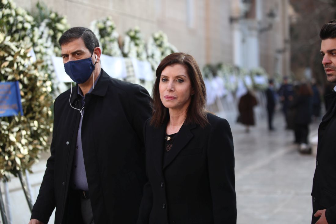 τέως βασιλιάς Κωνσταντίνος κηδεία Μητρόπολη