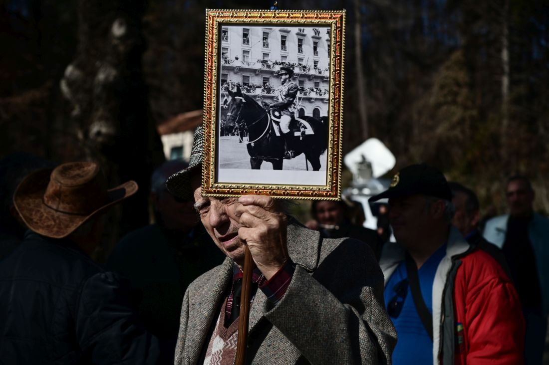 κηδεία τέως Βασιλιάς Κωνσταντίνος