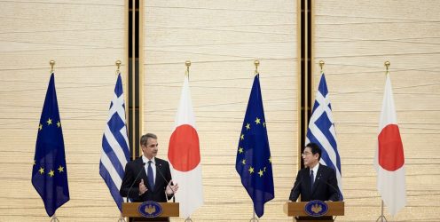 Μητσοτάκης: “Ελλάδα και Ιαπωνία αναβαθμίζουν σημαντικά τις στρατηγικές σχέσεις τους” (ΦΩΤΟ)